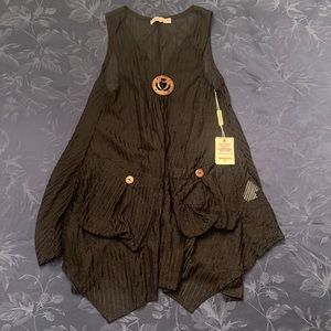 Black Paradise swimsuit beach coverup 👙 👗